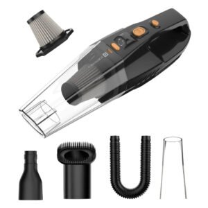 Portronics Mopcop POR 2573 Portable Rechargeable Handheld Vacuum Cleaner with Washable HEPA Filter