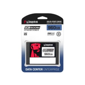 Kingston DC600M 960GB 2.5-inch SATA Enterprise SSD for Server and NAS Storage