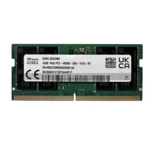 SK Hynix 16GB DDR5 4800MHz CL40 1Rx8 SO-DIMM Laptop Memory Module (Pulled)