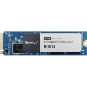 Synology SNV5420 800GB M.2 2280 NVMe PCIe Gen3 x4 SSD for NAS Caching and High-Performance Workloads
