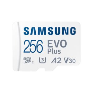 Samsung EVO Plus 256GB microSDXC UHS-I Memory Card with Adapter