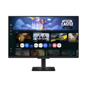 Samsung 27-inch M5 Full HD IPS Smart Monitor with Built-in Smart TV Apps, HDMI, Wi-Fi, and Bluetooth