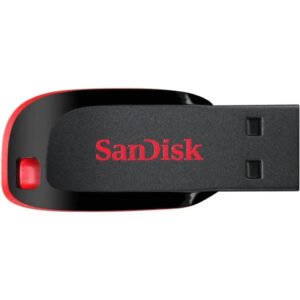 SanDisk Cruzer Blade 64GB USB 2.0 Flash Drive - Compact Portable Storage