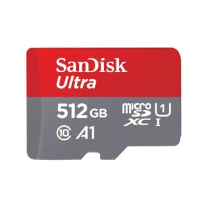 SanDisk Ultra 512GB microSDXC UHS-I Memory Card with Adapter
