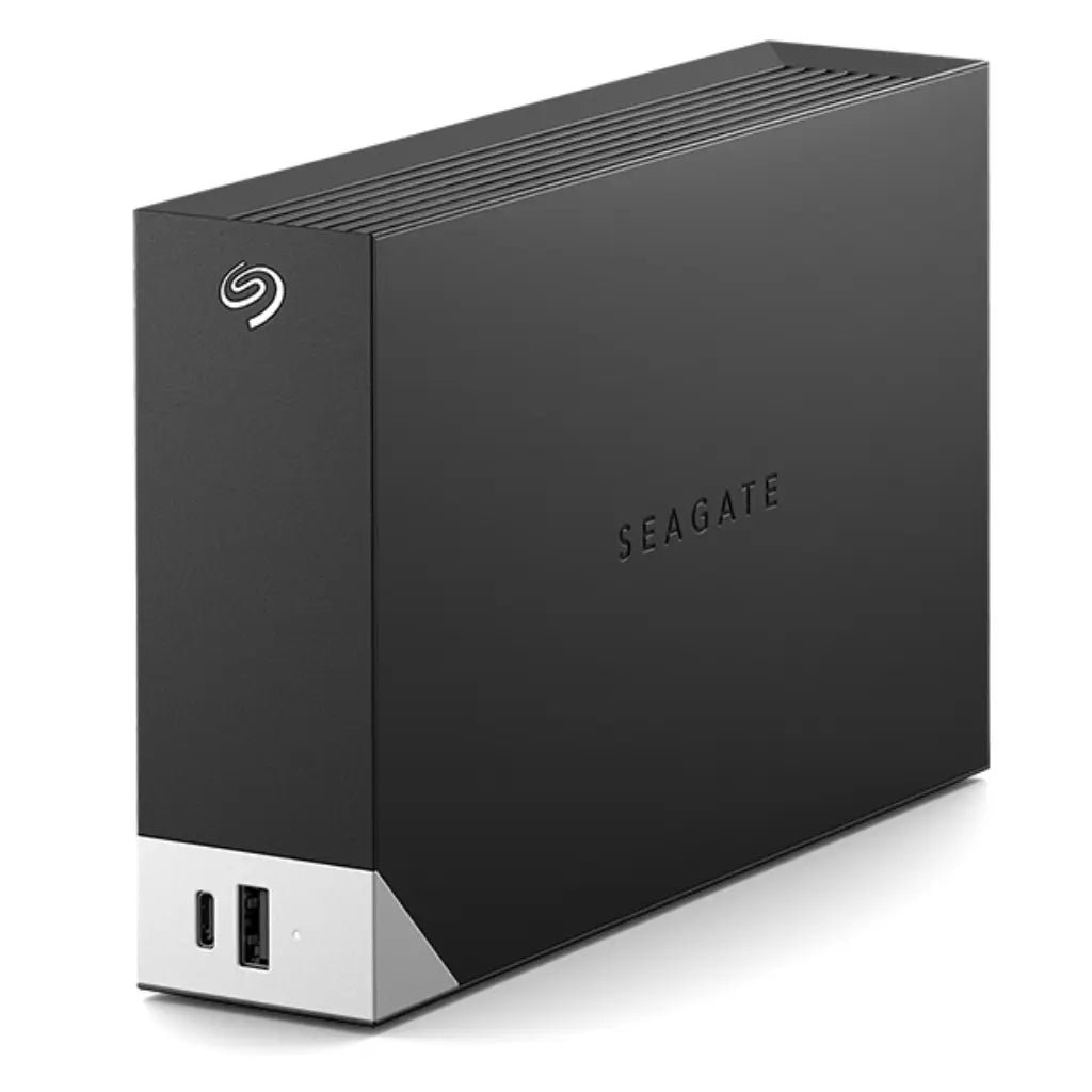 Seagate OneTouch Hub 20TB 3.5-inch Desktop External Hard Drive with Password Protection, Black