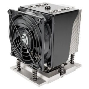 SilverStone XE04-SP5B 4U Server CPU Cooler for AMD SP5 Socket, 400W TDP, Black