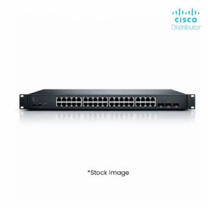 Cisco Business 1300 Series C1300-24P-4G 24-Port PoE+ Managed Gigabit Switch with 4x 1G SFP Uplink Ports
