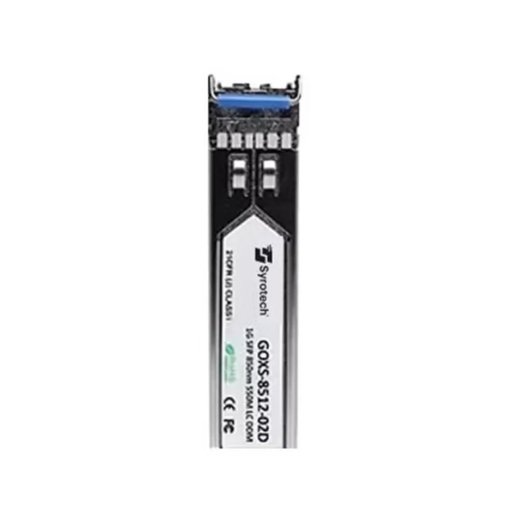 Syrotech 1.25Gbps Multimode SFP Transceiver Module, GOXS 8512 02D, LC Connector