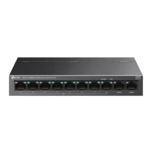 TP-Link LS110P 10-Port 10/100Mbps Desktop Switch with 8-Port PoE+ Support