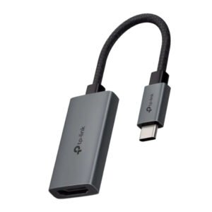 TP-Link UA520C USB-C to HDMI Adapter, 4K at 60Hz Ultra HD Video Converter, Plug & Play Aluminum Alloy Design