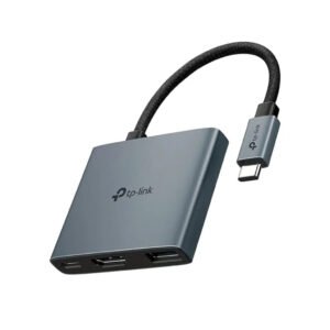 TP-Link UH3020C USB-C 3-in-1 Multiport Adapter with 4K HDMI, 100W Power Delivery, and USB-A 3.0