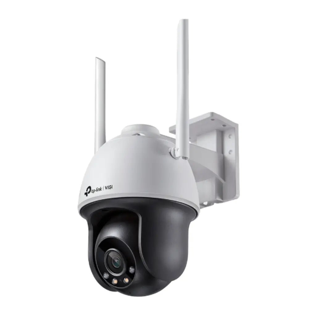 TP-Link VIGI C540W 4MP 4mm Outdoor Full-Color Wi-Fi Pan & Tilt Security Camera, IP66 Rated