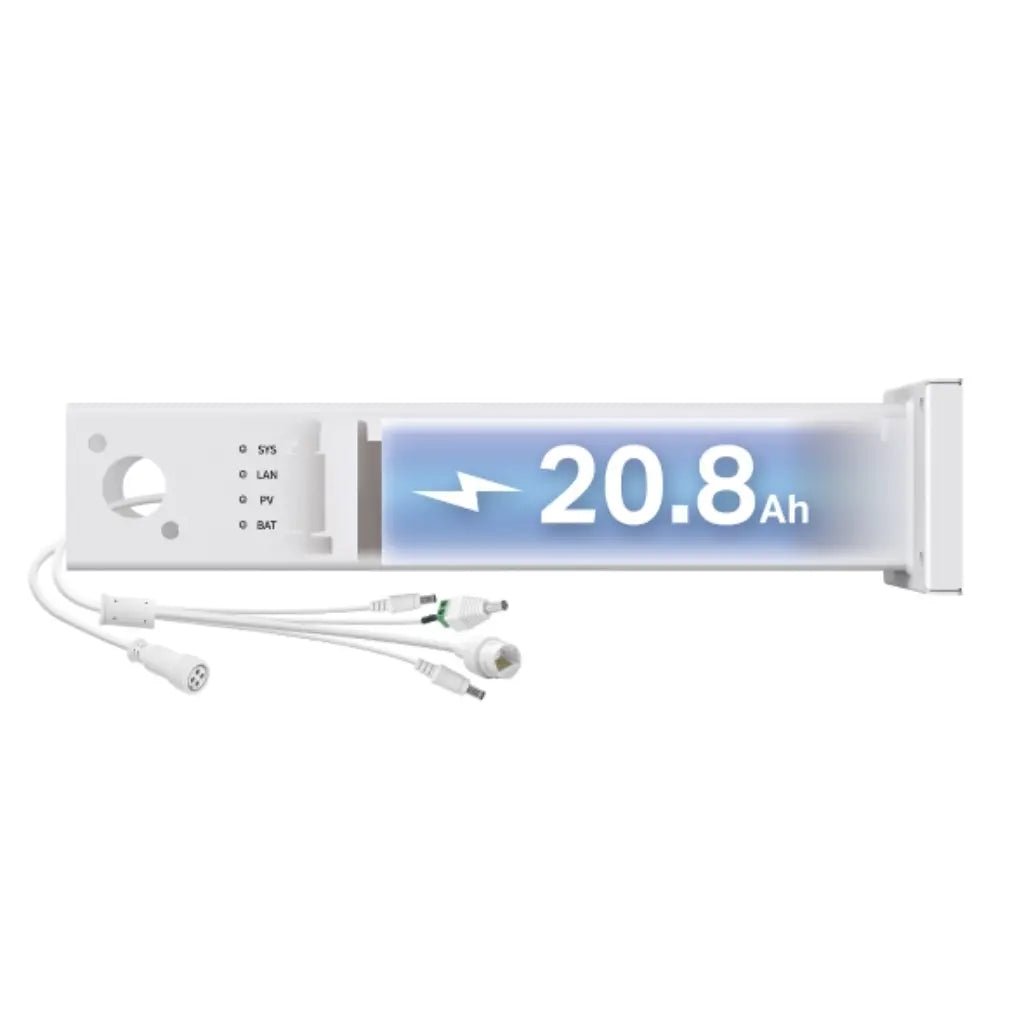TP-Link VIGI PS20 Solar Power System Controller with 20.8Ah Lithium Battery and IP66 Weatherproof Rating