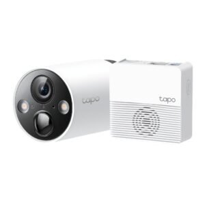 TP-Link Tapo C420-S1 Smart 2K QHD Wire-Free Wi-Fi Security Camera with IP65 Weatherproofing and Color Night Vision