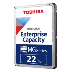 Toshiba MG11ACA22TE 22TB 3.5-Inch Enterprise SATA 6Gb/s 7200RPM CMR Hard Drive for NAS and Data Center