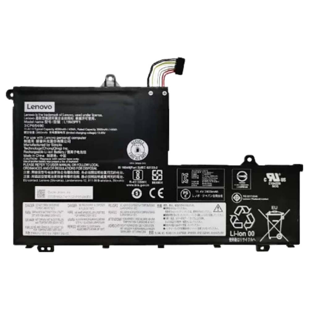 Lenovo L19C3PF1 Original 3950mAh 11.52V 45Wh 3-Cell Replacement Laptop Battery