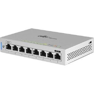 Ubiquiti UniFi Switch 8-Port Managed Gigabit Switch with PoE Passthrough (US-8)