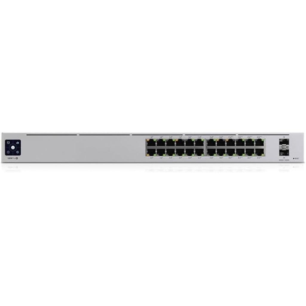 Ubiquiti UniFi Switch Pro 24-Port Layer 3 Managed Gigabit Switch with 2x 10G SFP+ Uplinks
