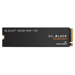 WD_BLACK SN8100 4TB NVMe PCIe Gen5 M.2 2280 Internal Gaming SSD with Heatsink