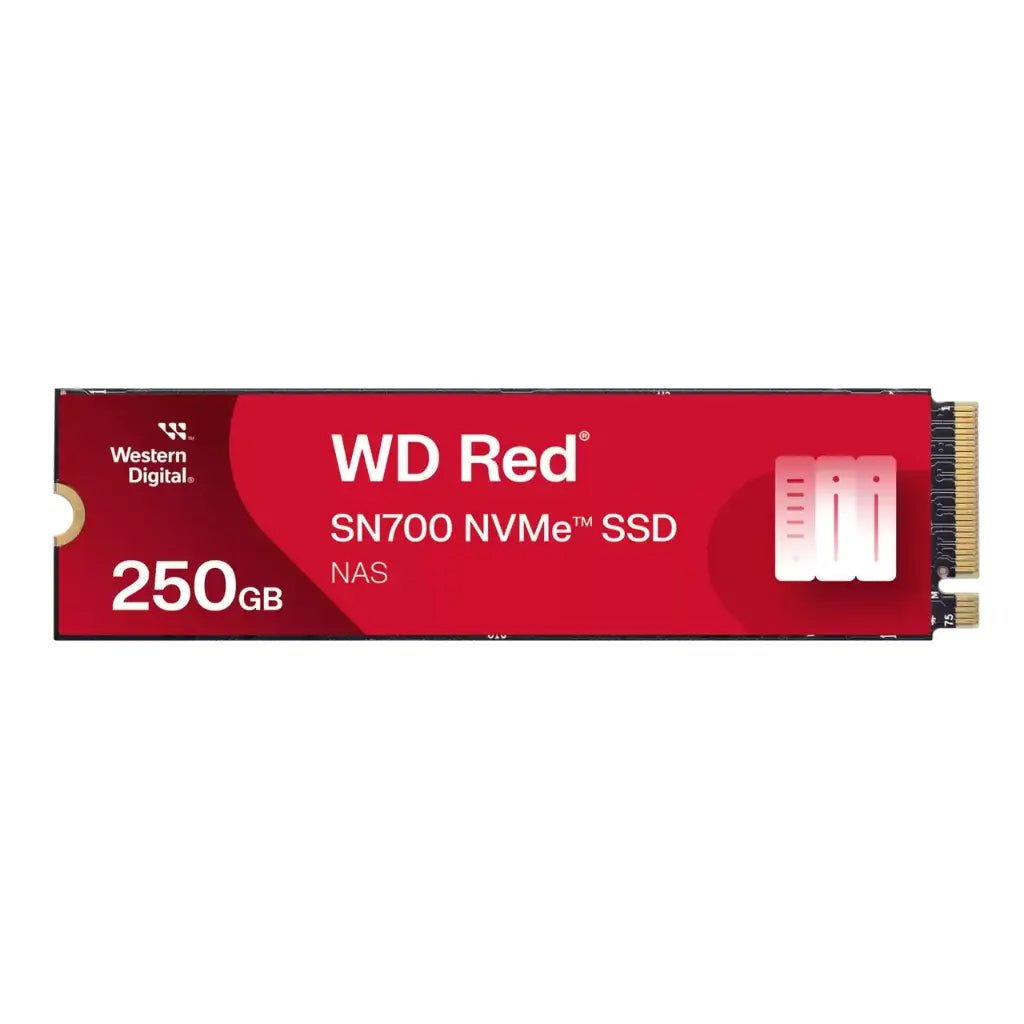 Western Digital WD Red SN700 250GB NVMe M.2 Internal SSD for NAS Systems