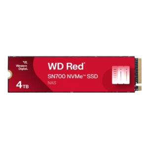 Western Digital WD Red SN700 4TB NAS NVMe Internal Solid State Drive (SSD)