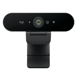 Logitech MX Brio 4K Ultra HD Pro Business Webcam with Dual Noise-Reducing Microphones
