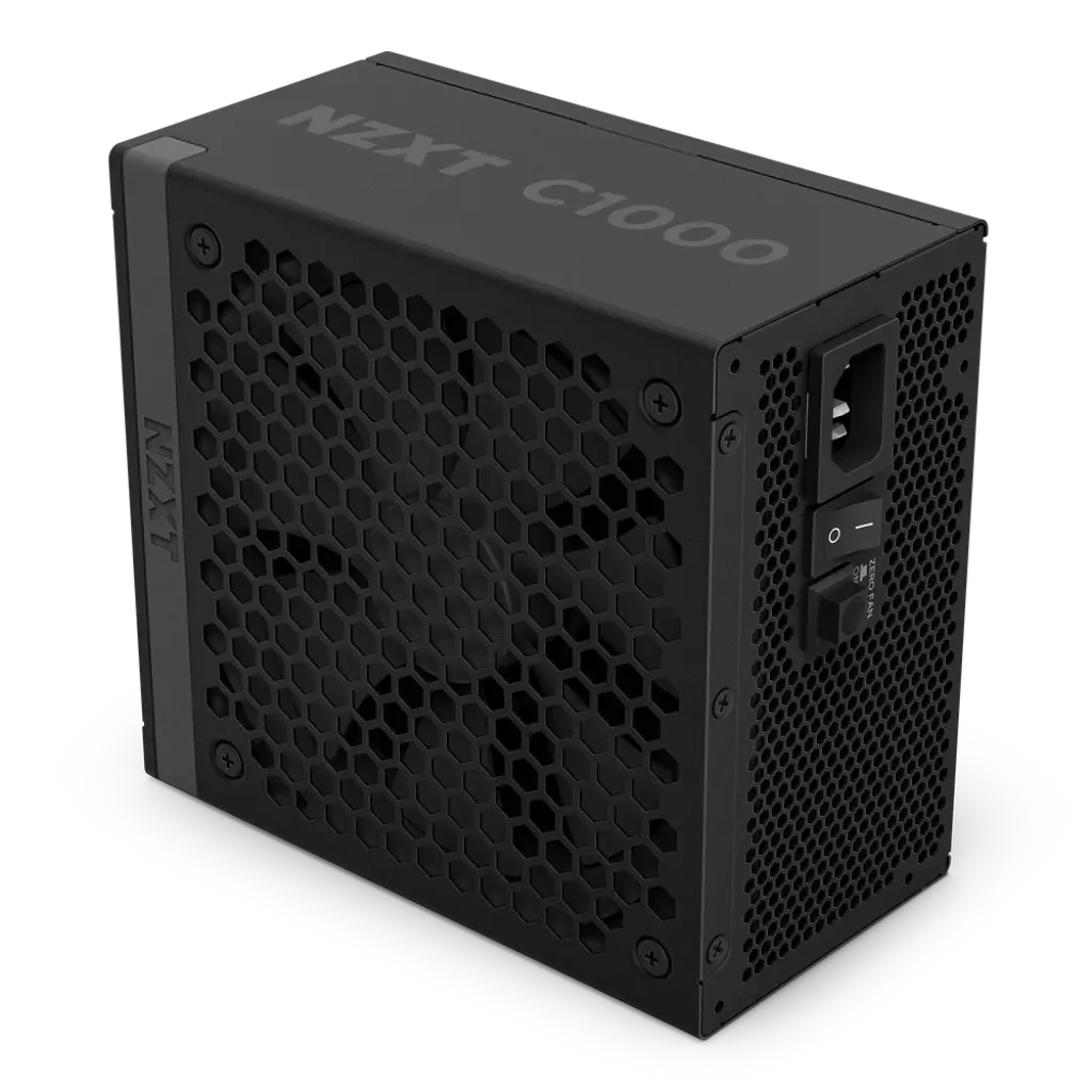 NZXT C1000 1000W Full Modular 80 Plus Gold ATX 3.1 Power Supply Unit