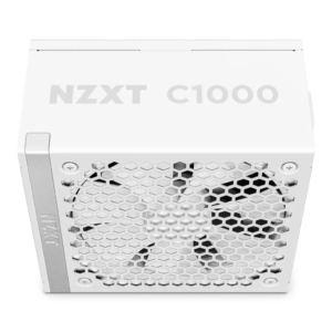 NZXT C1000 1000W Full Modular 80 Plus Gold ATX 3.1 Power Supply Unit - White