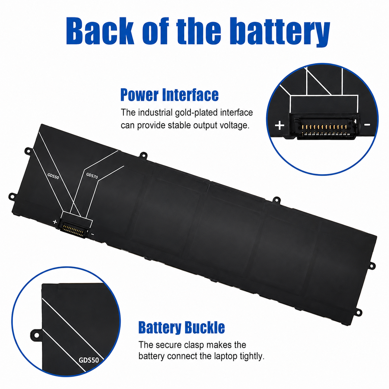 Dell DWVRR 87WHr Original Laptop Battery for Alienware X15, X17 and Inspiron 16 7620