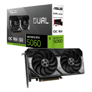 ASUS Dual GeForce RTX 5060 8GB OC GDDR7 Edition High-Performance Gaming Graphics Card