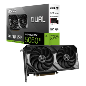 ASUS Dual GeForce RTX 5060 Ti 16GB GDDR7 OC Edition High-Performance Gaming Graphics Card