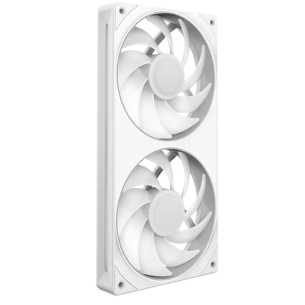 NZXT F240 RGB Core 240mm Single-Frame Performance Cooling Fan Unit - White