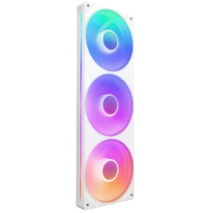 NZXT F420 RGB Core 420mm Single-Frame High-Performance RGB Cooling Fan Unit - White