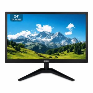 Geonix 24-Inch Full HD LED Monitor (1920x1080) with HDMI and VGA Connectivity
