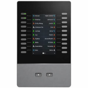Grandstream GBX20 Extension Module for GRP2615 and GRP2620 IP Phones with 160 Programmable Contacts
