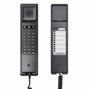 Grandstream GHP611W Compact Wi-Fi Hotel IP Phone with HD Audio and SIP Support