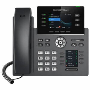 Grandstream GRP2614 Professional 4-Line IP Phone with Integrated WiFi, Bluetooth, and Dual LCD Displays