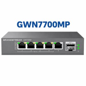 Grandstream GWN7700MP 8-Port 2.5G Unmanaged PoE+ Network Switch with 10G SFP+ Uplink
