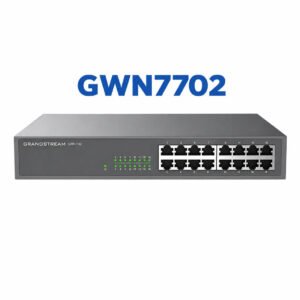 Grandstream GWN7702 16-Port Gigabit Unmanaged Network Switch - High-Performance Networking for Home and Small Business