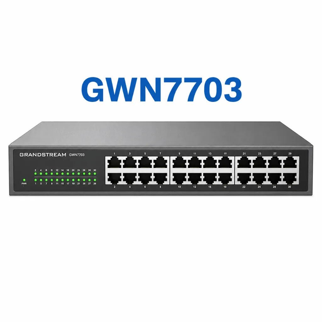Grandstream GWN7703 24-Port Gigabit Ethernet Unmanaged Network Switch