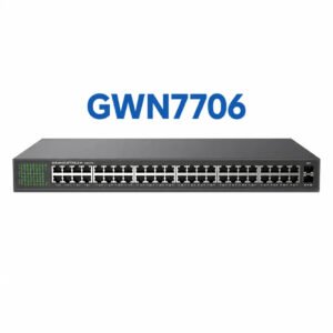 Grandstream GWN7706 48-Port Gigabit Ethernet Network Switch with 2 SFP Uplink Ports