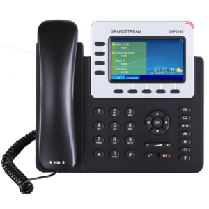 Grandstream GXP2140 Enterprise 4-Line IP Phone with Bluetooth, PoE, and Color LCD Display