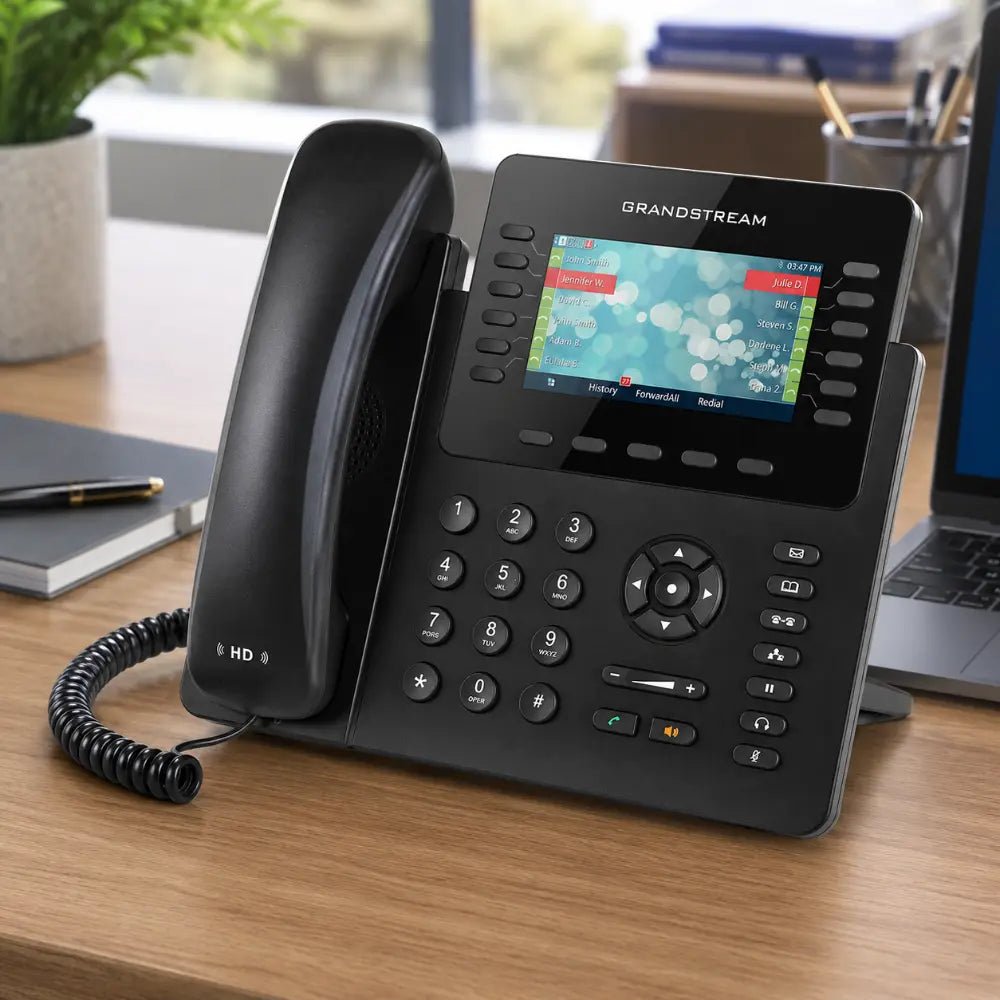 Grandstream GXP2170 High-End Enterprise IP Phone with 12 Lines, Bluetooth, and Dual Gigabit Ports