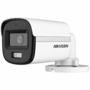 Hikvision DS-2CE10DF0T-PFS 2MP ColorVu Fixed Mini Bullet Camera with Built-in Microphone for HD-TVI DVR