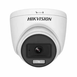 Hikvision 2MP ColorVu Audio Turret CCTV Camera with Full-Time Color Imaging (DS-2CE70DF0T-PFS)