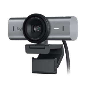 Logitech MX Brio 4K Ultra HD Webcam - Graphite, USB-C Streaming & Collaboration Camera with Dual Microphones