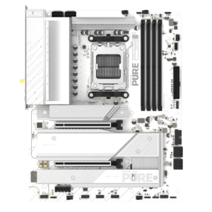 SAPPHIRE PURE X870A WIFI 7 AMD AM5 ATX Motherboard - High Performance Gaming Mainboard