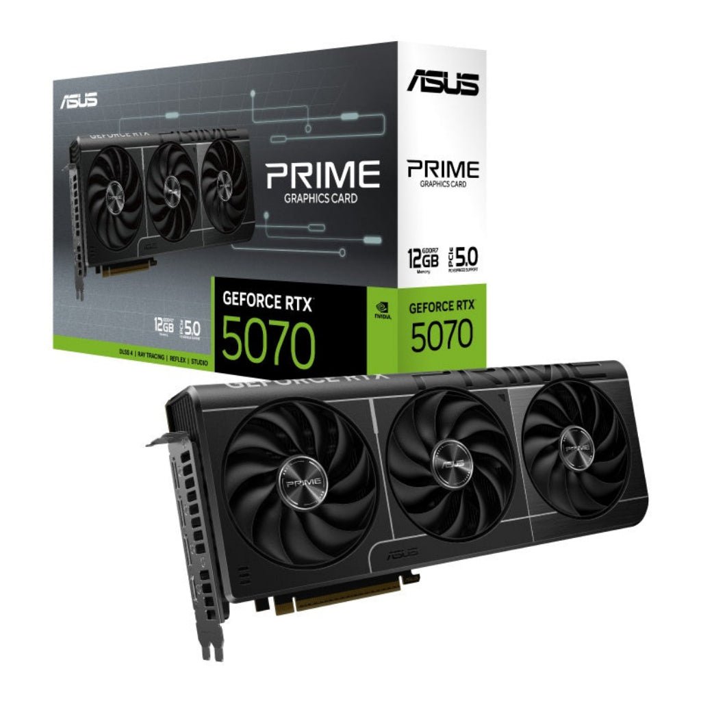 ASUS PRIME GeForce RTX 5070 12GB GDDR7 Triple Fan Graphics Card - Image 3