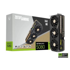 ZOTAC GAMING GeForce RTX 5080 SOLID OC 16GB GDDR7 High-Performance Graphics Card