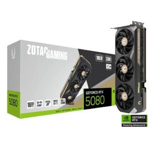 ZOTAC GAMING GeForce RTX 5080 SOLID CORE OC 16GB GDDR7 High-Performance Graphics Card